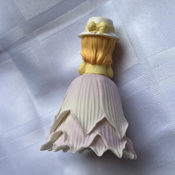 Vintage Y2K 2000 PMI Precious Moment Bell Month March - Picture 8 of 9